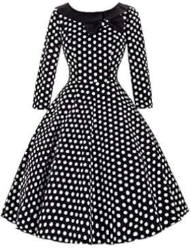 Belle Poque Vintage 1950er Festliche Kleid Partykleid Rockabilly kleid