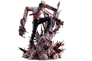 Zhongkaihua Chainsaw Man Figura Denji Figura 29CM PVC Modelo Estatua, Denji de Figura Anime Chainsaw Man Denji Figure Coleccionables Decoraciones Regalos