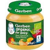 Gerber Organik Elma, Şeftali ve Kayısı P&uuml;resi 125 gram