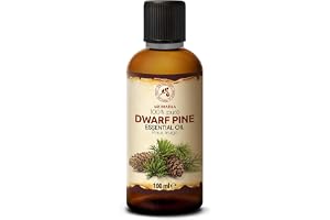 Dwarf Pine Essential Oil - 100ml - Pinus Mugo - Aromatherapy Oils for Diffuser - Aromalamp - Skin & Hair Care - Sauna Oil - Homescents - Coniferous Aroma - Pure Pine Oil for - Body - Relaxation - Bath