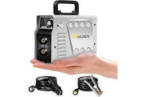 S SIMDER SSIMDER ARC Welder Machine Mini Inverter Welder ARC-200SI 240v MMA/Lift TIG/Hot Start/ARC Force Anti-Stick Portable Welding Machine with Smart LCD Display for Home DIY, Auto Repair, Metal Crafting