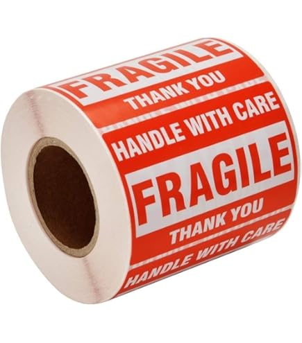 100 Grandi Etichette Adesive Bianche Per Spedizioni, 100 X 75 Mm