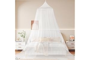 FYZSJWL Mosquito Net, Mosquito Net Bed Canopy, 250 x 60 x 1100 cm, Mosquito Net Double Bed, Mosquito Net Bed for Travel, Mosquito Net Outdoor, Indoor Mosquito Protection, for Double Bed, Single Bed, Indoor