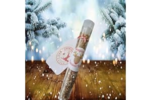 Bea Garden UK Reindeer Food - Handmade Christmas Eve Box Hang on your tree until eve- Small plastic tube Environmentally friendly ingredient's Wildlife Safe Raindeer Food, Multicolor, One Size