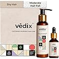 Vedix Ayurvedic Hair Care Combo, Customized Dry Shampoo and Hair Growth Serum For Dry Hair - 150 ml