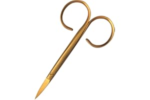 Rubis Nagelschere Classic Gold - Gebogen - Für Fingernägel Und Nagelhaut