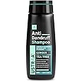 Ustraa Anti-Dandruff Shampoo 250ml - With Climbazole, Ginger & Tea Tree Oil, Controls Dandruff & Fights Fungi & Bacteria, No post-wash dryness, No Sulphates, No Parabens, No Silicone, No Mineral Oil