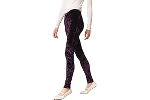Goldenpoint Donna Leggings Skinny Velluto Ciniglia