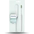 Philips Battery Toothbrush by Sonicare|2 mins Smartimer & Quadpacer |Sleek & Lightweight|Travel Case|Battery Toothbrush|Soft Bristles|Brush for 90 days on a single AAA batt|Mint Light Blue|HY1100/03