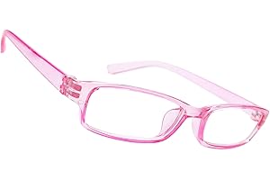 morefaz New Unisex (kobiety mężczyźni) różowe okulary do czytania retro vintage +0,50 +0,75 +1,0 +1,5 +2,0 +2,5 +3,00 + 4,00 szkła do czytania (TM)