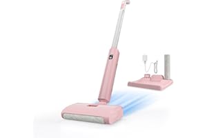 ENCHE Electric Mop, Upgraded Cordless Wet Dry Vacuum Cleaner for Deep Cleaning,Self Cleaning Hard Floor Cleaners,Rechargeable Spray Mops,60-Minute Runtime,Edge Cleaning Feature for Effortless Floor Care