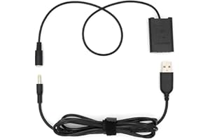 HINCORE NP-BX1 USB-Netzteil Ersatzakku, DK-X1 DC-Koppler-Kamera-Ladegerät-Kit für Sony Cybershot DSC-RX1 RX1R RX100 II RX100 III RX100 IV M2 M3 M4 Digitalkameras