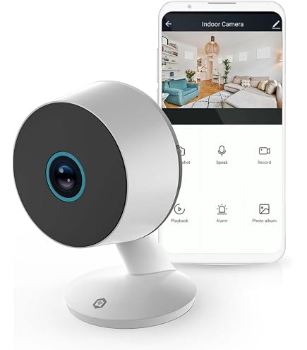 Telecamera Interna Wi-Fi Nedis SmartLife Full HD 1080p - Pan Tilt E Visione Notturna
