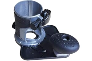 KATSU TOOLS KATSU Trimmer Router Offset Base, Fully Adjustable, for Electirc or Cordless Wood Hand Routers SP10174816