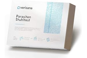 VERISANA Parasiten Test – Stuhltest auf Darmparasiten – Wurmeier, Cryptosporidium spec., Entamoeba histolytica, Giardia lamblia