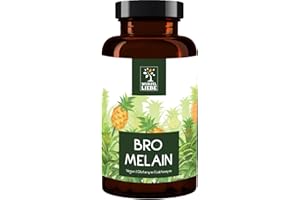 Bromelain Kapseln hochdosiert 120 Kapseln je 600 mg (3000 F.I.P) - 4 Monatsvorrat - ohne Gentechnik - laborgeprüft - vegan - Wurzelliebe