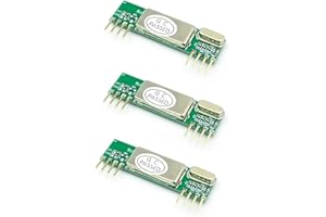 HiLetgo 3pcs RXB6 433MHz Superheterodyne Wireless Receiver Module for Arduino/ARM/AVR
