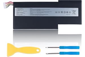 AOFONCHY Batería BTY-M6K Compatible con MSI Stealth Pro GF63 GF65 GF75 GS63VR GS73VR 7RG 7RG-005 Thin 8RB 8RC 8RD 8RD-031TH 8RC 8RF 8RX Thin WS63 8SK WP65 WF65 WF75 MS-16K3 MS-17B4 MS-16R1 MS-16W1