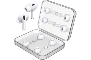 [4 Paia] Link Dream Gommini per AirPods Pro e AirPods Pro 2, Gommini per Auricolari di Ricambio in Silicone con Custodia Portatile per Airpods Pro/AirPods Pro 2 (XS/S/M/L)
