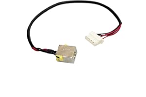 Zahara Conector de alimentación CC con Conector de Carga, Cable Flexible de Repuesto para Acer Aspire E5-411 E5-471 E5-575G-53VG