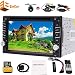 Produktbild Universal-Doppel-DIN 6.2 Zoll Touch Screen 2 DIN DVD-Spielern Autoradio Radio Auto GPS-Navigation 2din Auto-PC + Wireless hintere viwe Kamera