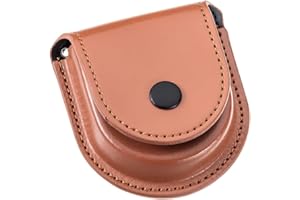 Eichmüller since 1950 Étui pour montre de poche en cuir synthétique Marron vintage Étui pour montre de poche Sac banane