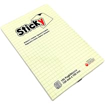Post-it Super Sticky Notes Blu Nettuno A Righe - Blocchetto 102x152 Mm, Adesivo Potenziato
