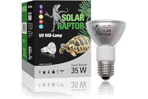 SolarRaptor HID 35W - Faretto UV per terrari