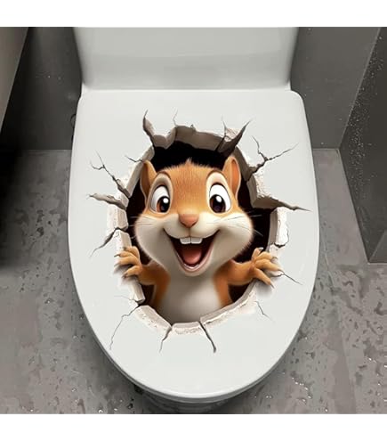 Sticker Abattant de WC Surfeur - Art Déco Stickers