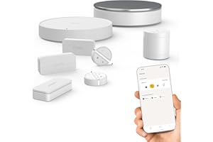 Somfy 1875280 - Home Alarm Essential - Système d'Alarme Maison sans Fil Connecté WiFi - 3 IntelliTAG - 1 détecteur de Mouvement - 2 Badges télécommandes - Compatible Alexa, Assistant Google et Tahoma