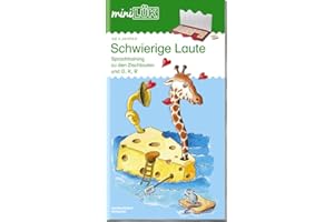 miniLÜK: Kindergarten/Vorschule Schwierige Laute: Schwierige Laute: Früherkennung und Sprachtraining zu den Zischlauten, G, K und R für Kinder ab 4 Jahren (miniLÜK-Übungshefte: Kindergarten)