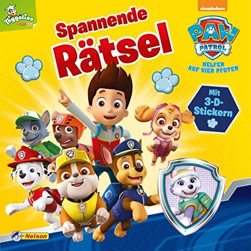 Preisvergleich Produktbild PAW Patrol: Spannende Rätsel: Mit 3-D-Stickern
