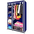 Fitto Fabric Wardrobe, Cloth Cabinet, Storage Organizer, With Cover, 175x110x45cm