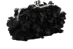 Jywmsc Blommig kuvertväska för kvinnor satin aftonväska med blommönster handväska bröllop mognad bal för brud och gäster