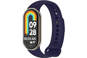 OcioDual Zapasowy pasek kompatybilny z Xiaomi Mi Band 9 y Mi Band 8, silikonowa bransoletka zastępcza, pasek do inteligentnego zegarka, smartwatch, miękka elastyczna sportowa, oddychająca guma