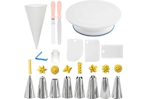 VIDSTW 17 stycken konditorivaror kit för tårtdekoration 27,5 × 24 × 7 cm