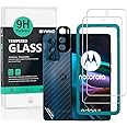 IBYWIND Pellicola Protettiva per Motorola Edge 30 5G(6,5"),con 2 Pezzi in Vetro Temperato,1 Protezione per Obiettivo Fotocame