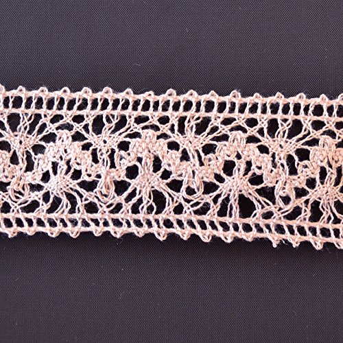 Spitzenband ALTROSA 25mm Spitze Meterware Baumwollspitze Häkelband Spitzenborte Hochzeit Dekoband Schleifenband Landhaus Vintage Deko - 2