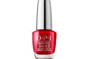 OPI Infinite Shine - Vernis à ongles longue tenue - Big Apple Red - Couleur : Rouge - Qualité Semi