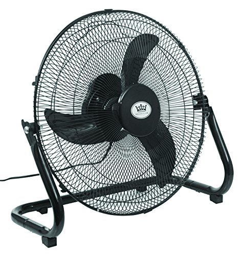 High Quality Millen-I-Air 18 "(45 cm) Hochgeschwindigkeits-Kühler Air Circulator-Ventilator mit 3 Geschwindigkeiten (Schwarz)