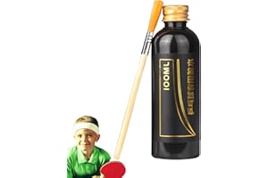 Cyhamse Colle pour Raquette Tennis Table - Colle Pingpang 100ML avec Pinceau spécial,Super lvitesse, caoutchoucs Raquette ping-Pong Colle ltennis Table