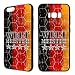 Produktbild Handyhülle 'WM' Apple iPhone | Silikon Deutschland Tor Fußball Fan Weltmeister, Handymodell:Apple iPhone 7 Plus, Hüllendesign:Design 3 | Silikon Schwarz