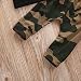 Little Boys Short Sleeve Cotton T-shirt and Camouflage Pants Outfit (18-24 Month, Camouflage)