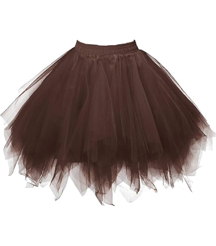 Vintage 1950s Ballet Bubble Skirt - Tulle Petticoat Tutu In Rainbow (Large-X-Large) - View #5