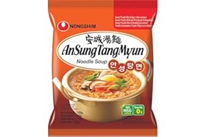 NONGSHIM - Nouilles instantanées Ansungtangmyun - (1 X 125 GR) (L'emballage peut varier)