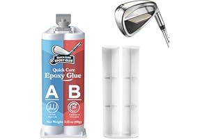 INNOVAYOU Colle Epoxy Rapide bi-Composant 2.11oz Haute Résistance pour Réparer Clubs, Têtes, Putters et Fers