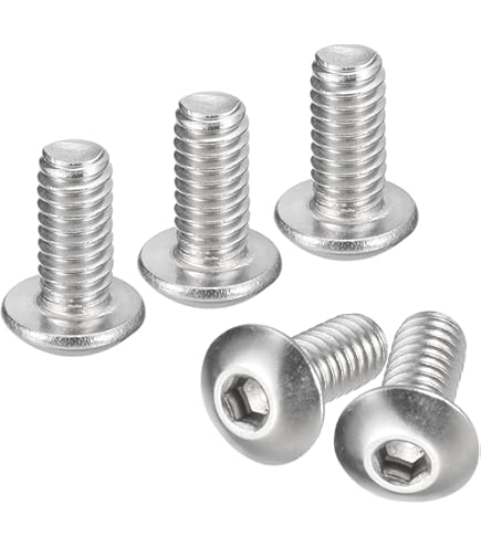 Heads Manga Viti A Testa Tappo Esagonale Cava M3 M5 M6 M8 In Acciaio Inox - Confezione Da 10/20/50/100 Pezzi Viti Esagonali Acciaio Inox - Foto 2