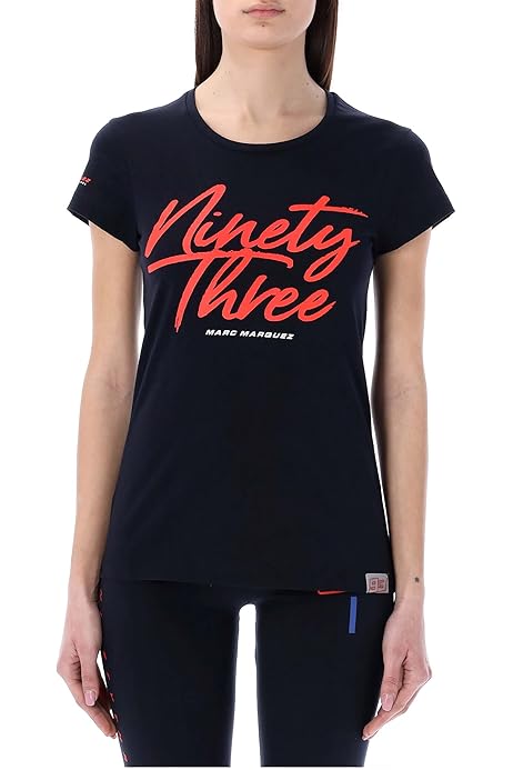MM93 T-Shirt für Damen, Marc Marquez Bicolor 93 Zoll, offizielles  