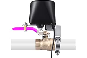 Wifi Smart Wasser/Gas Ventil, UseeLink Intelligente Ventilsteuerung AW713, Kompatibel mit Alexa/Google Home, Zur Bewässerungskontrolle in Gärten, Bauernhöfen usw, Kein Hub Erforderlich