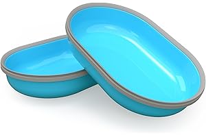 Sure Petcare SureFeed Napf-Set (2 Stück) mit integrierter Dichtung, kompatibel mit Microchip Futterspender, frischt haltend für Nass- und Trockenfutter